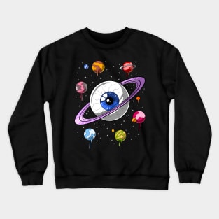 Psychedelic Trippy Space Crewneck Sweatshirt